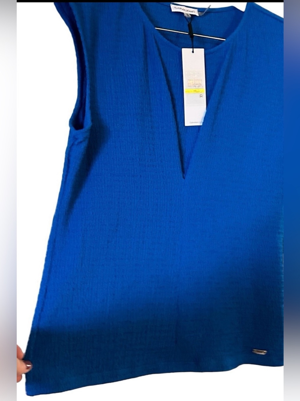 BNWT Calvin Klein Medium blue tank top
